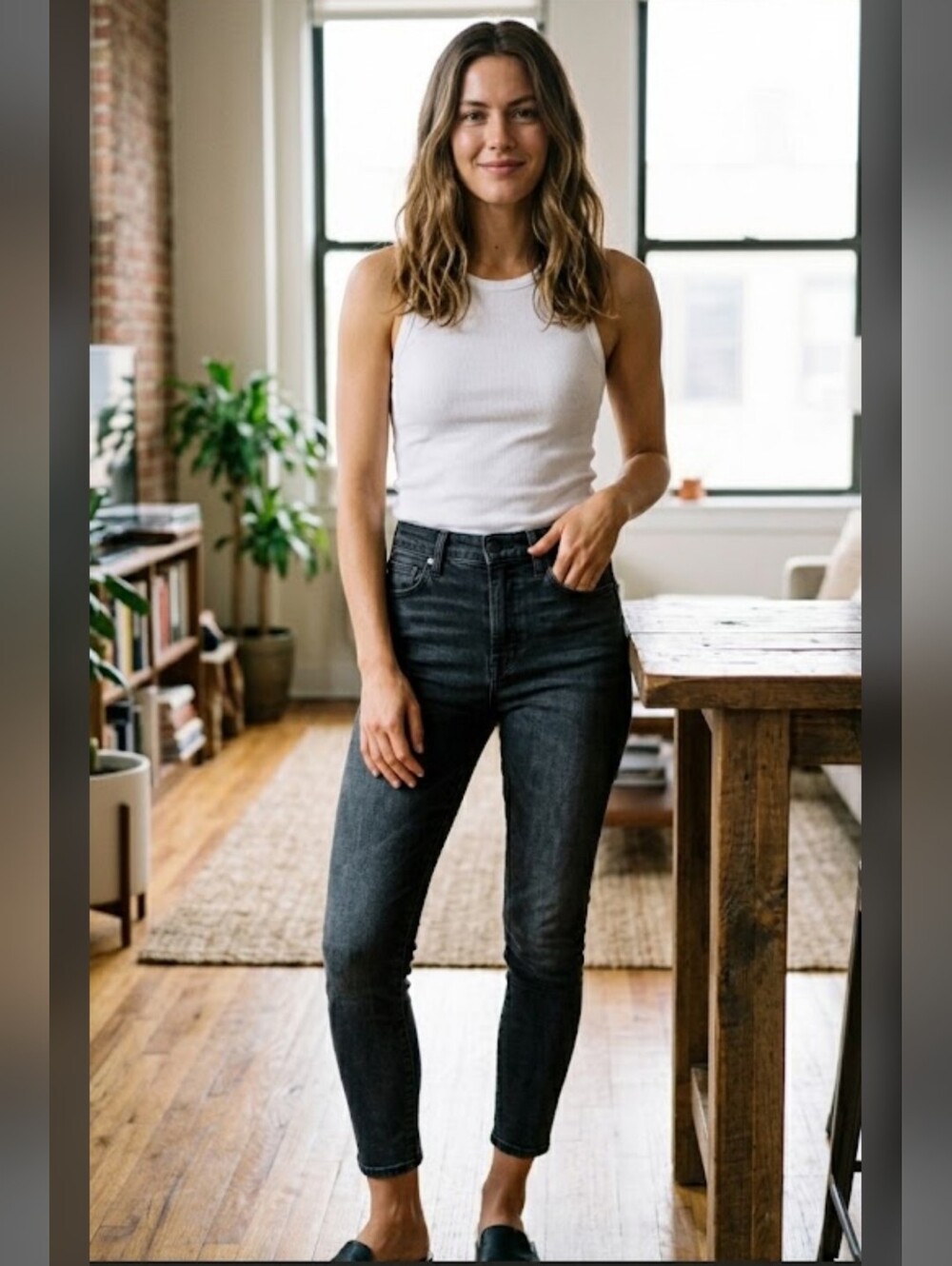 NWT Good American Always Fits Good Legs Crop High-Rise Skinny Jeans, 6-12